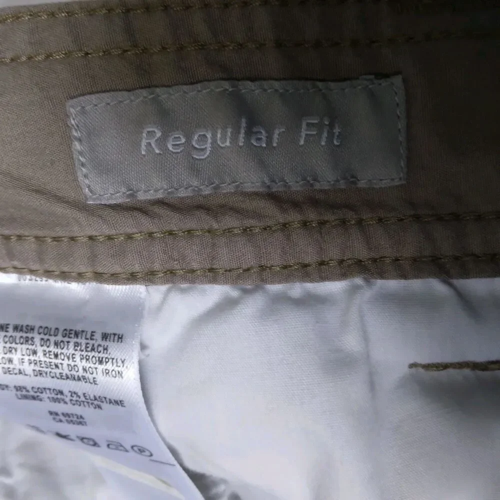 Columbia Activewear Outdoor Khaki Pants Side Pockets Mens Size 36 x 32 - Picture 6 of 11